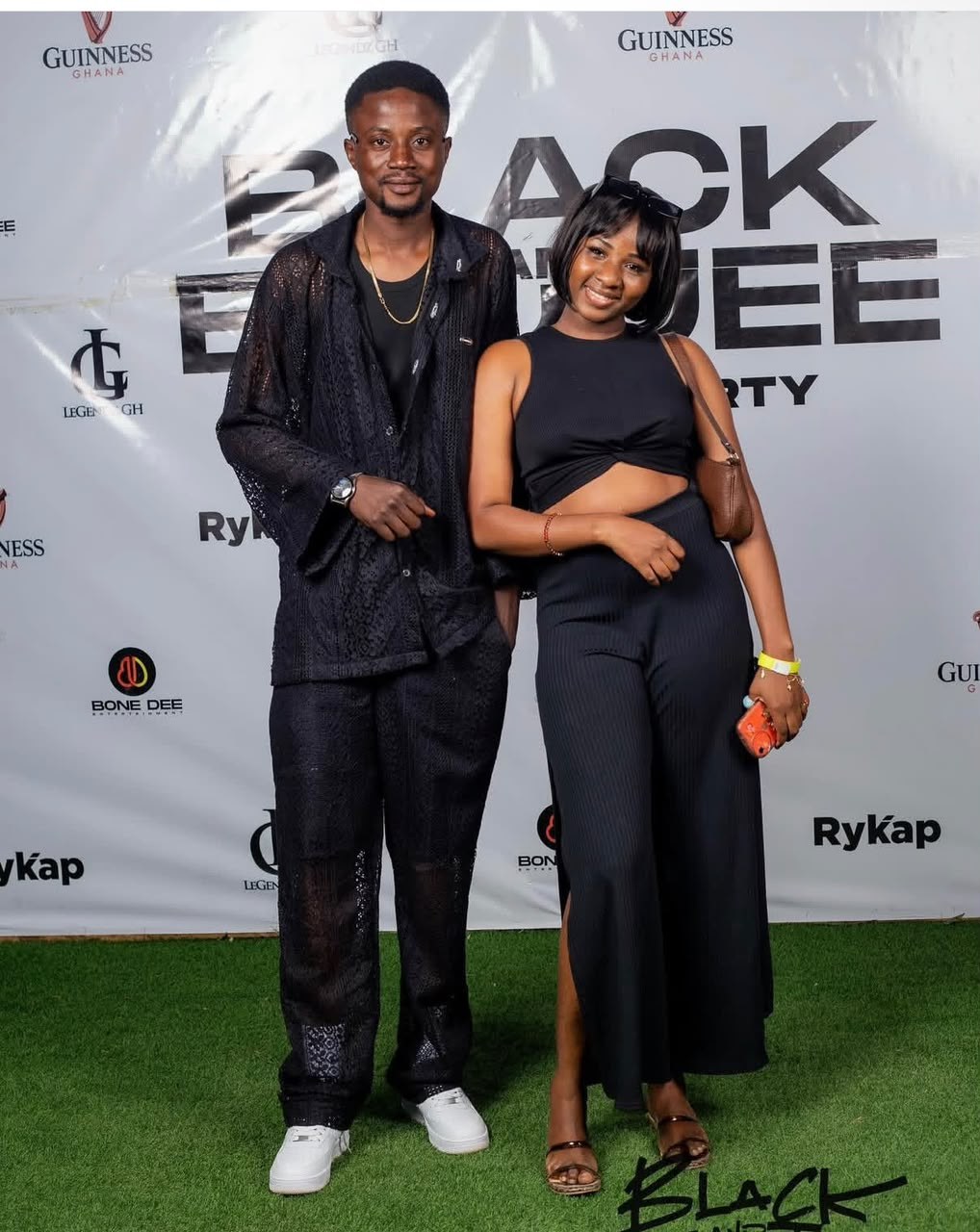 Stylish guests at Black and Boujee
